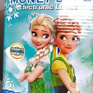 گاوصندوق رمز دار اسباب بازی طرح فروزن MONEY SAFE BOX FROZEN 3001-اسباب بازی